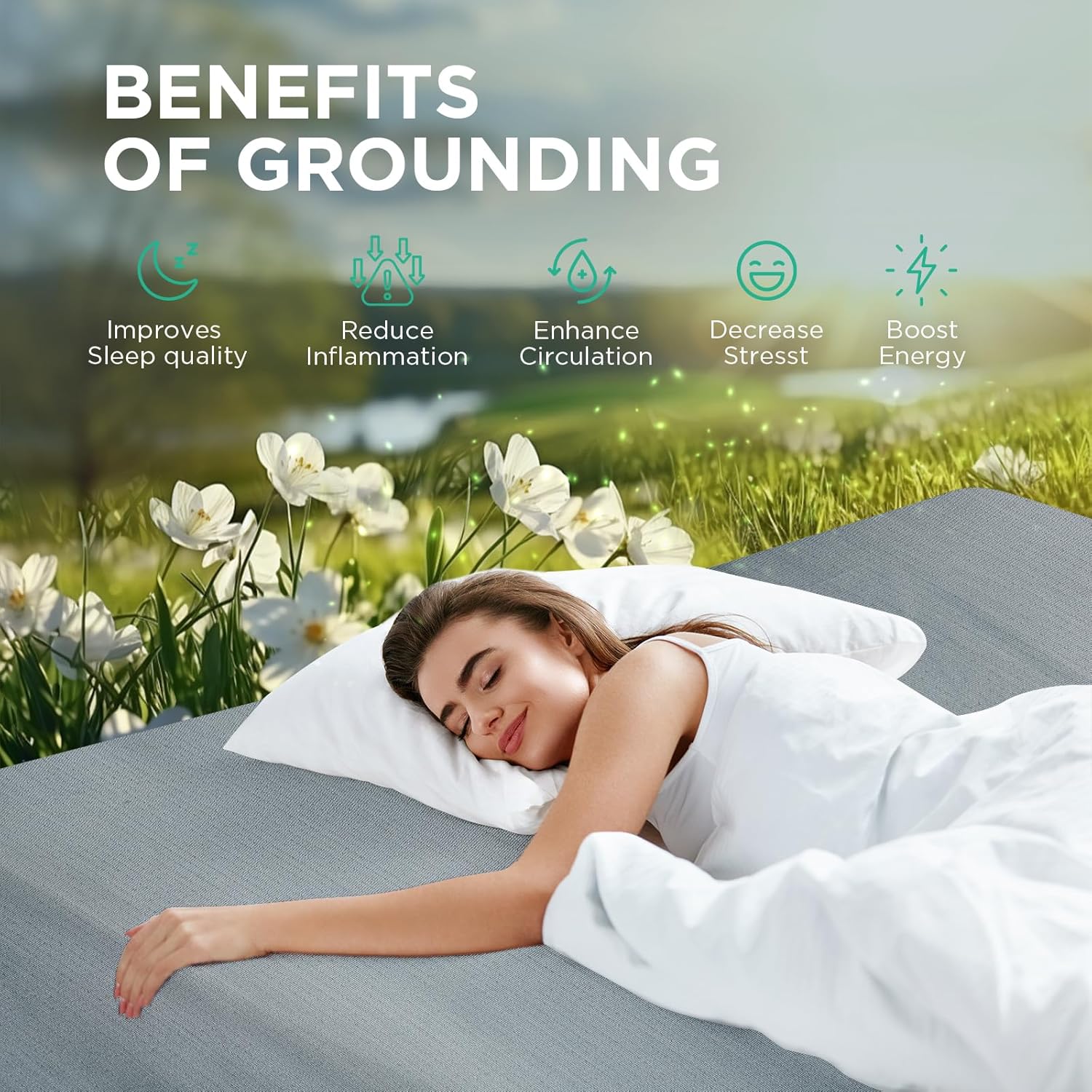 Luxury Grounding Sleep Sheets