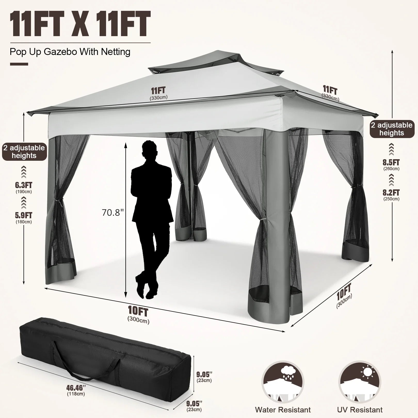 Instant Pop-Up Gazebo