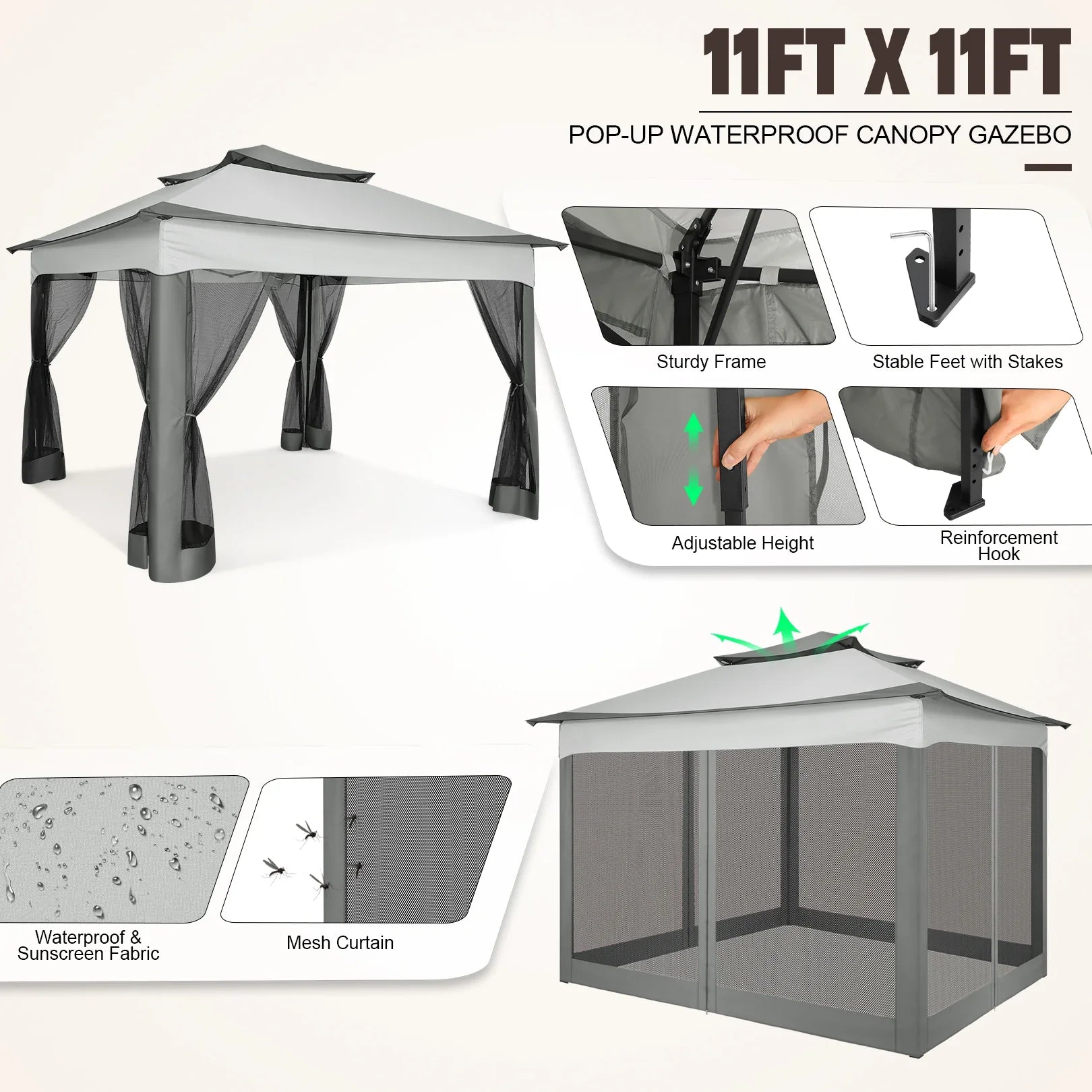 Instant Pop-Up Gazebo
