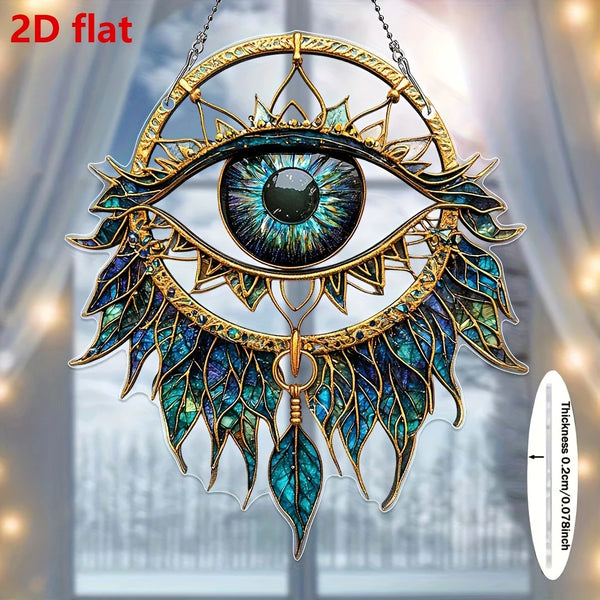 Charming Evil Eye Suncatcher