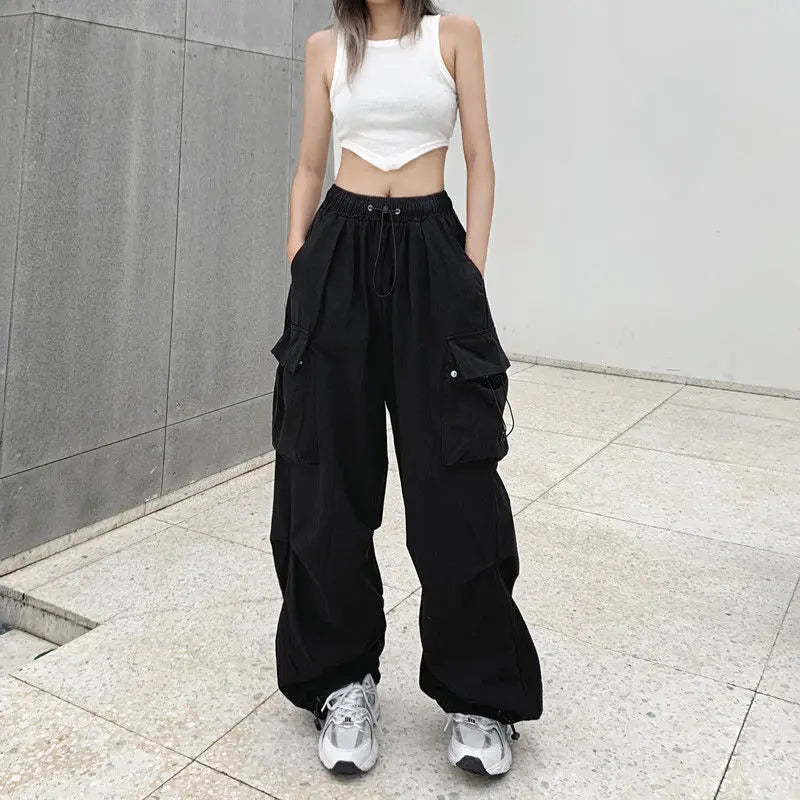 Stylish High Waist Cargo Pants