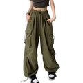 Stylish High Waist Cargo Pants