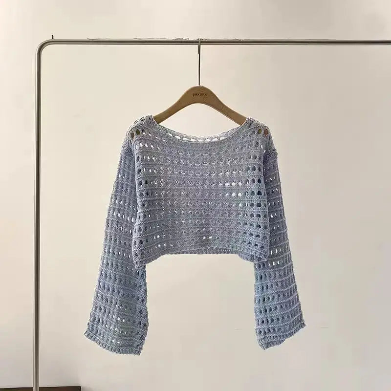 Chic Beach Cover-Up Blouse