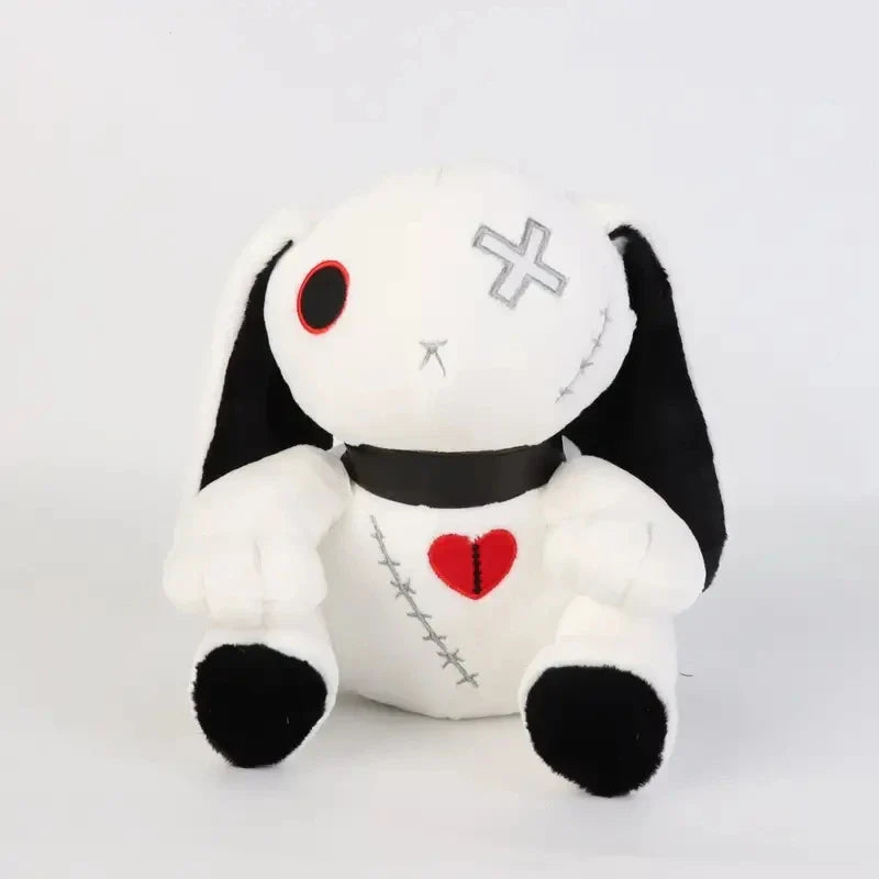 Spooky Goth Bunny Plush Toy