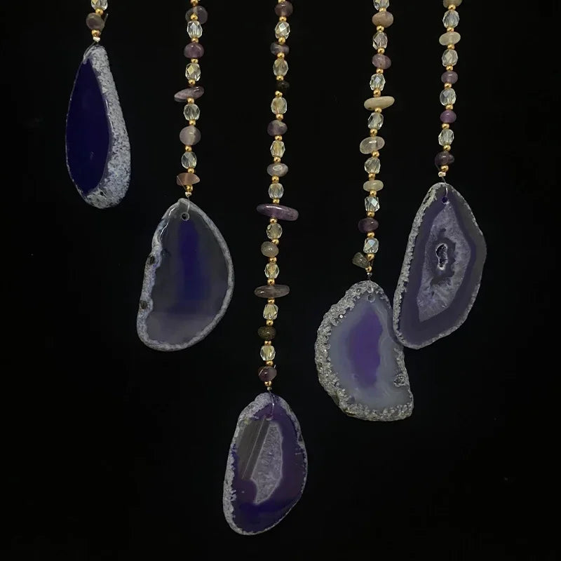 Moon Gem Dream Catcher Chime