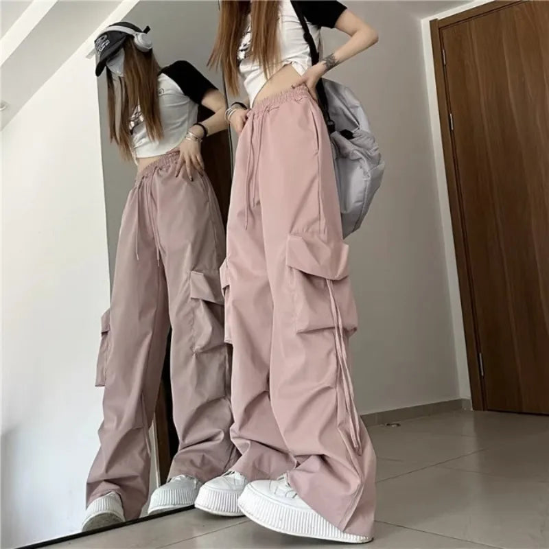 Stylish High Waist Cargo Pants