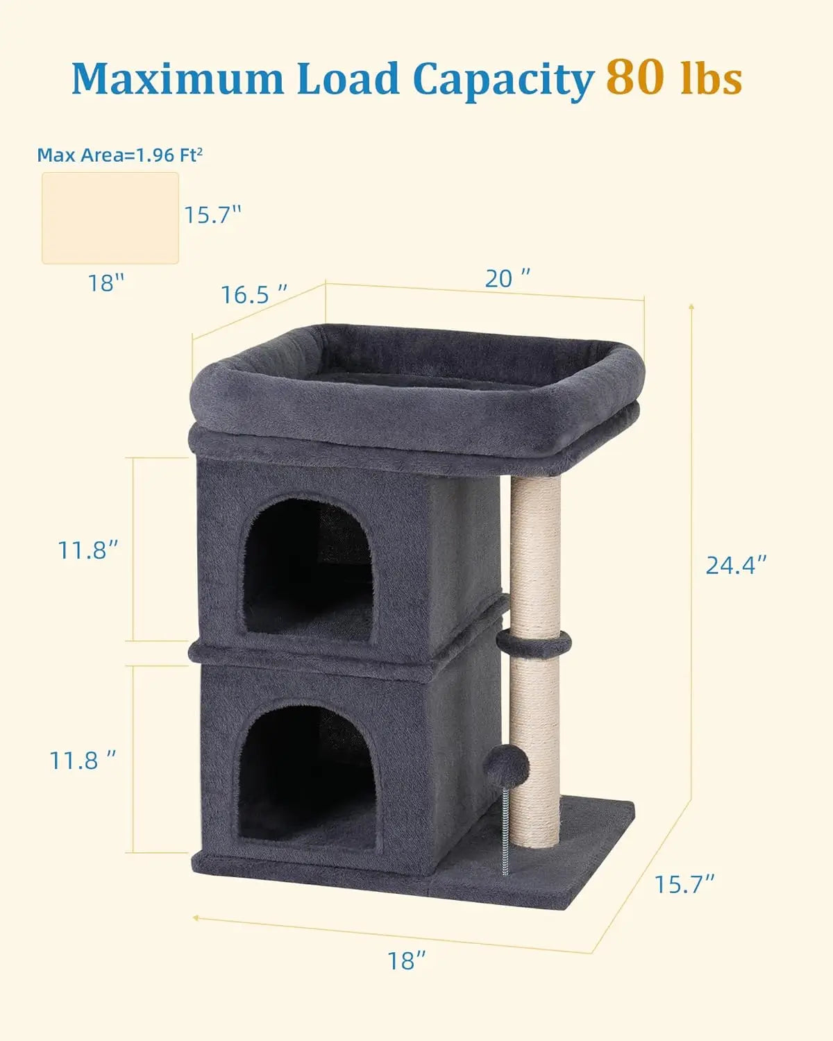Cozy Cat Castle Tower