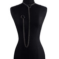 Heart Chain Choker Necklace