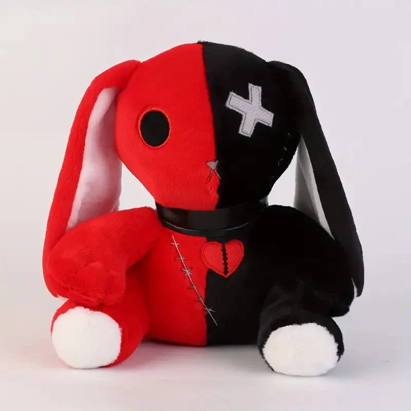 Spooky Goth Bunny Plush Toy