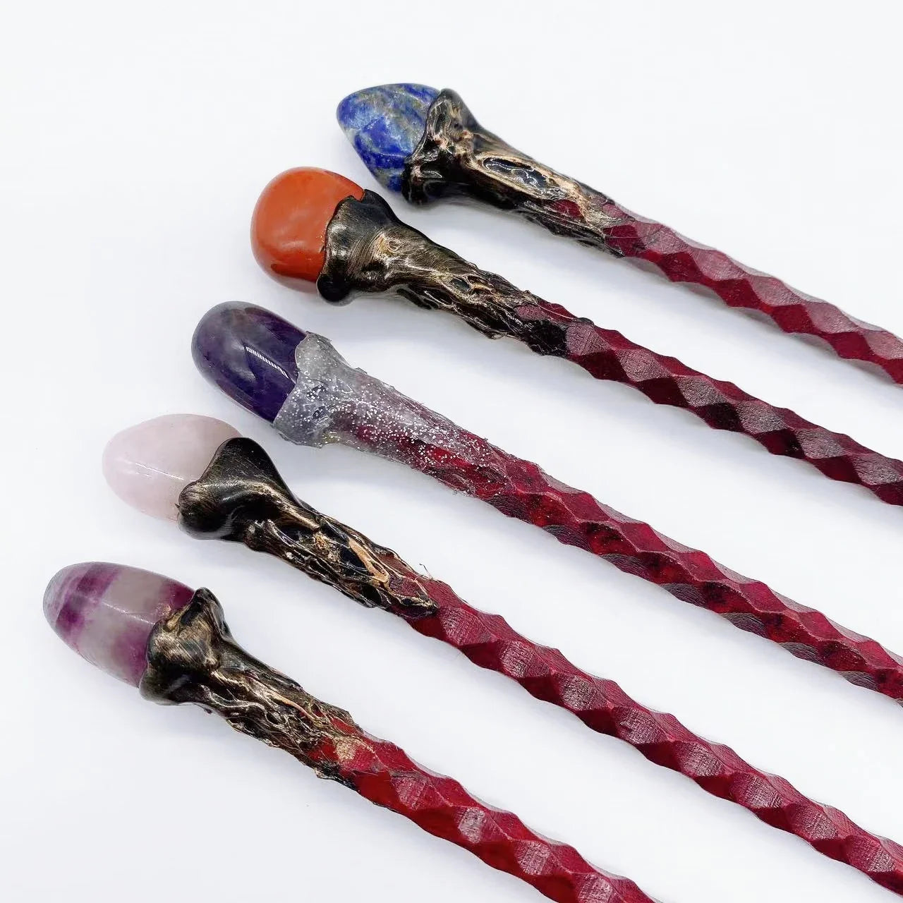 Enchanting Rose Quartz Healing Wand