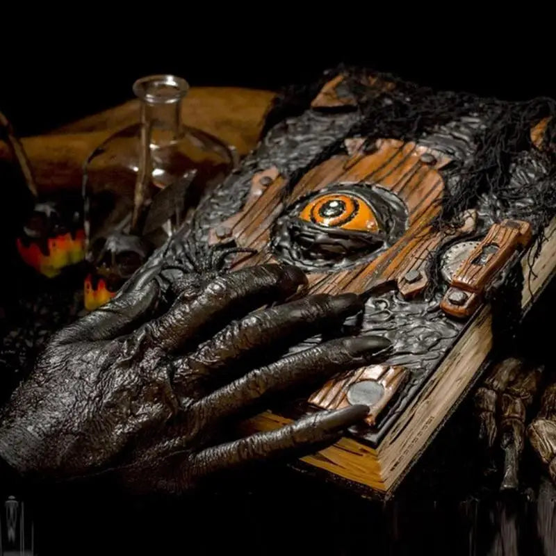 Enchanted Spellbook Decor