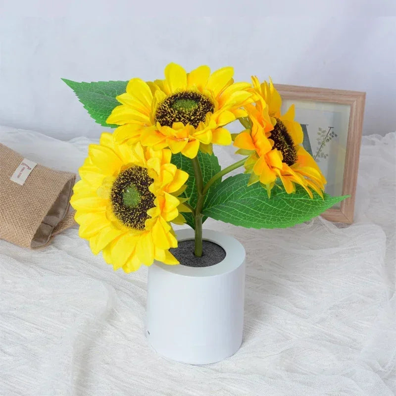 Sunflower Glow Night Lamp