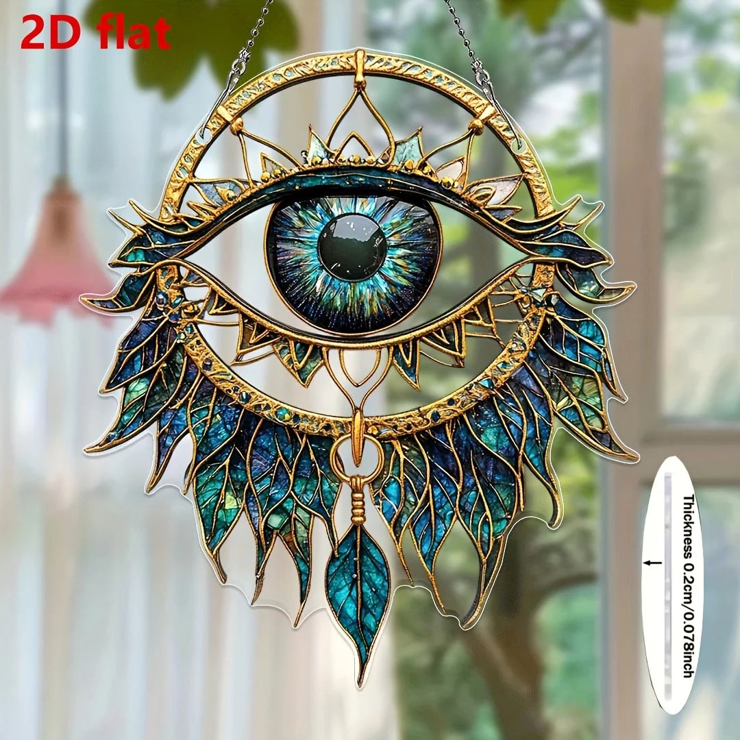 Charming Evil Eye Suncatcher