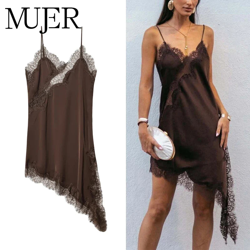 Chic Satin Summer Dress