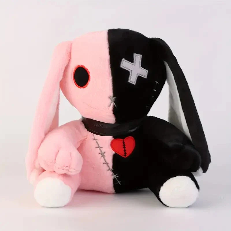 Spooky Goth Bunny Plush Toy