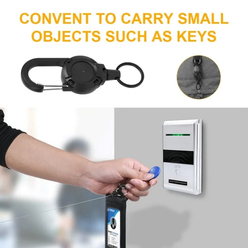 Heavy Duty Retractable Keychain