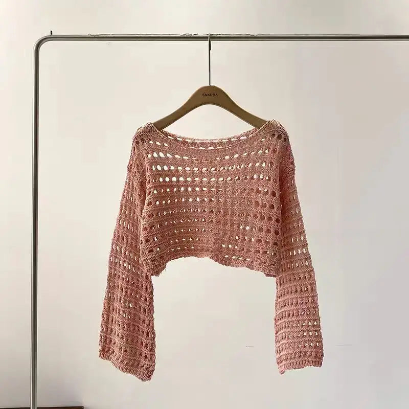 Chic Beach Cover-Up Blouse