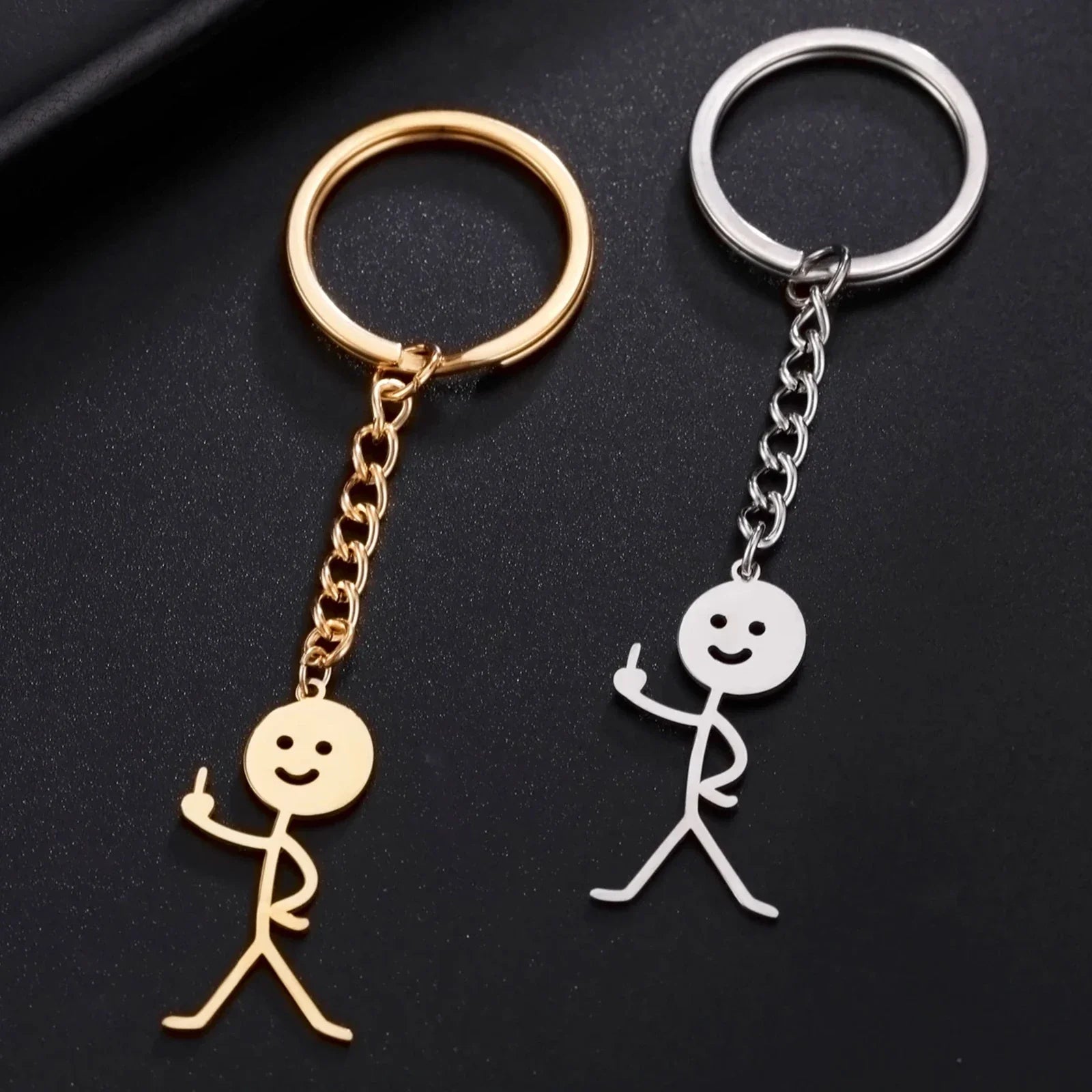 Charming Stickman Keychain Gift