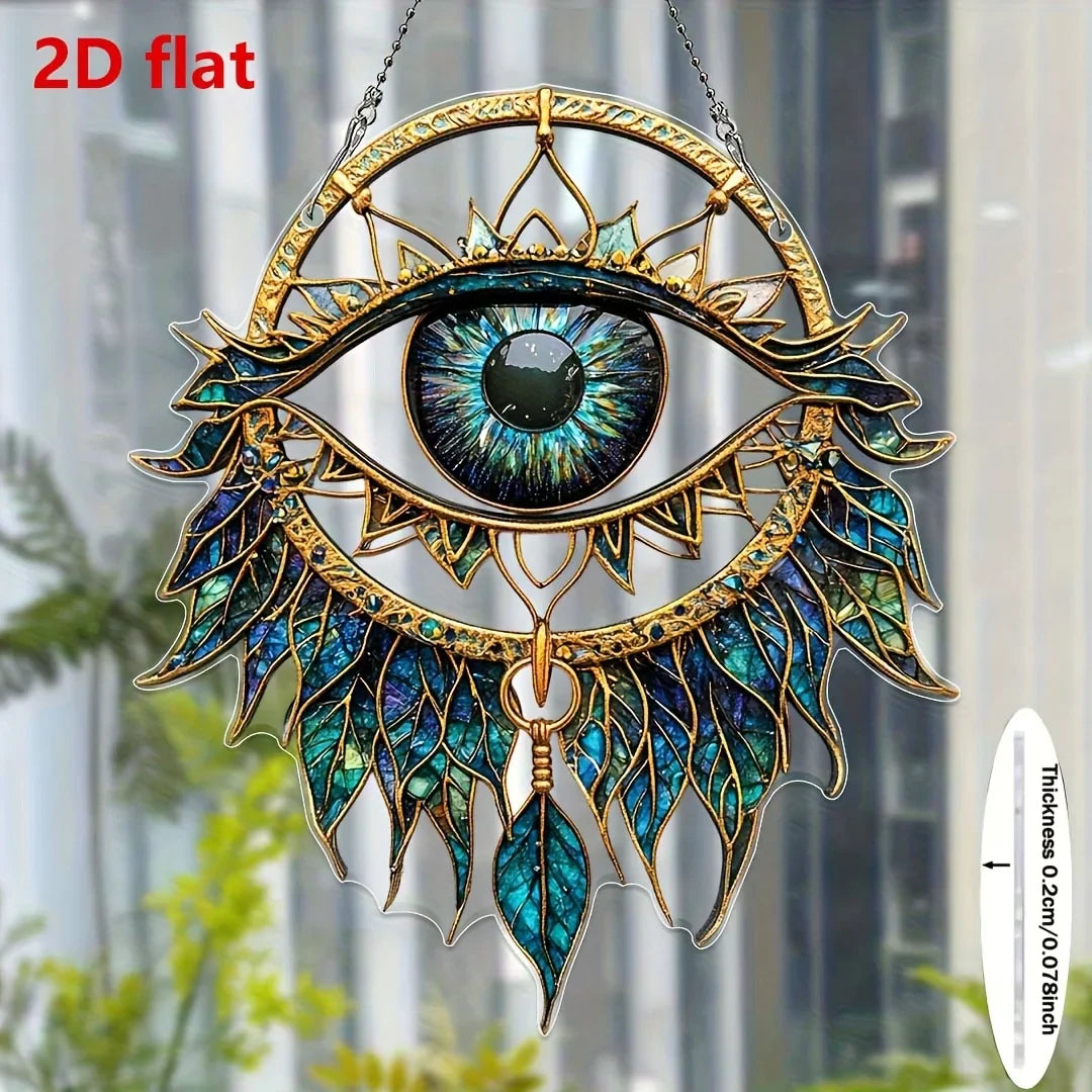 Charming Evil Eye Suncatcher