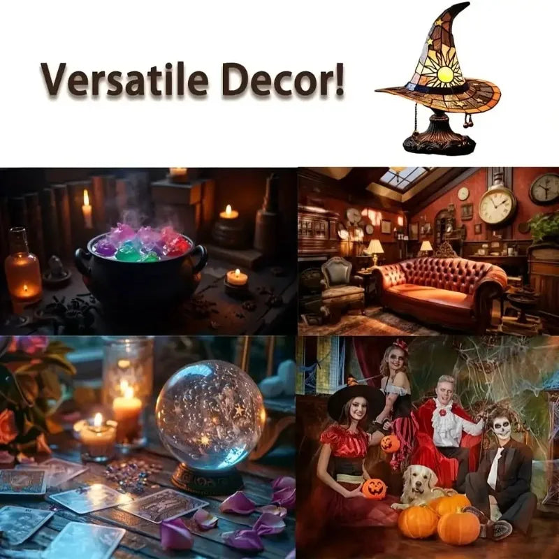 Magical Glow Witch Hat Lamp