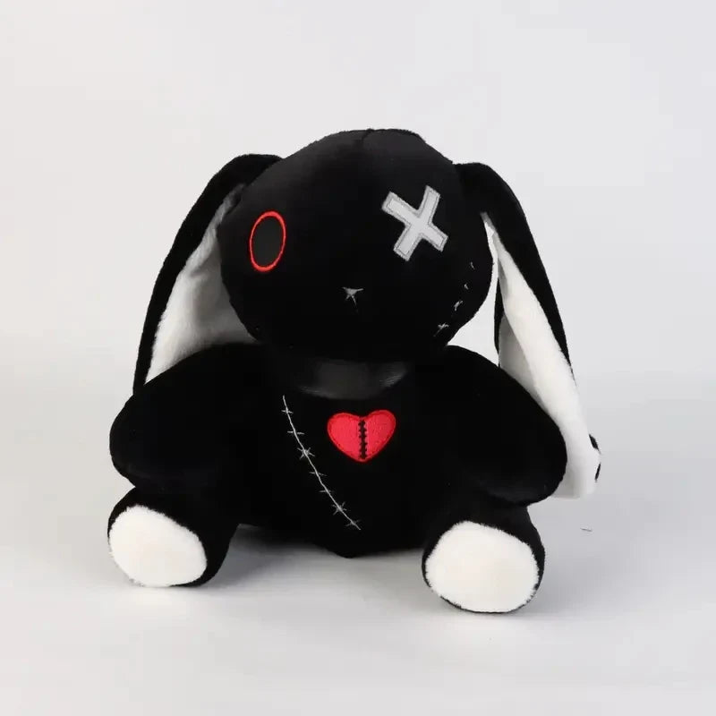 Spooky Goth Bunny Plush Toy