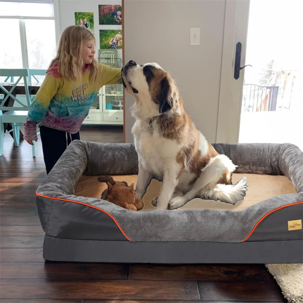 Cozy Memory Foam Dog Sofa