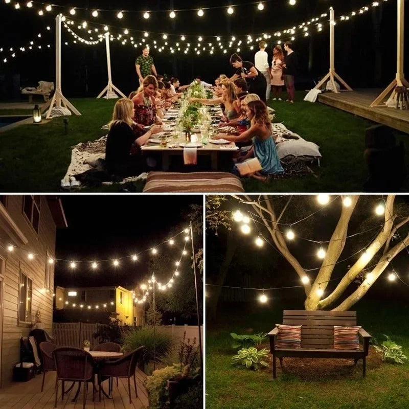Solar Crystal Globe LED Lights