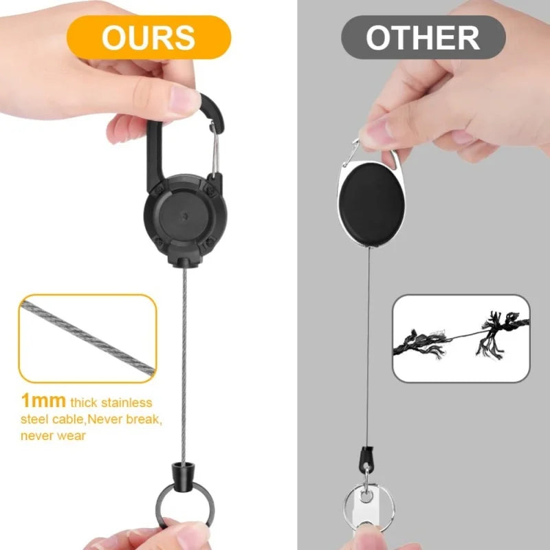Heavy Duty Retractable Keychain