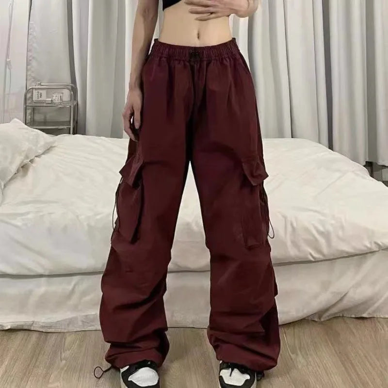 Stylish High Waist Cargo Pants